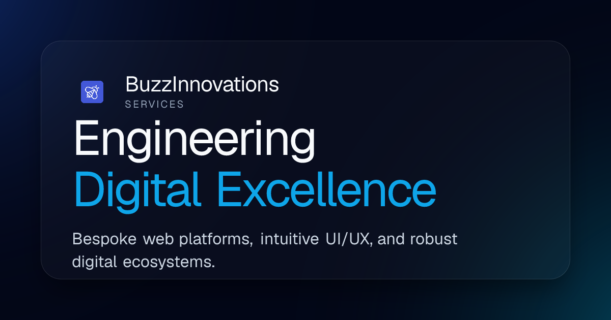 Buzz Innovations Services | UK Web Development, AI Automation & Local SEO